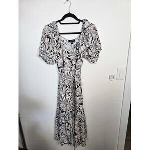 Karen Kane Maxi Dress Pockets Large Petite